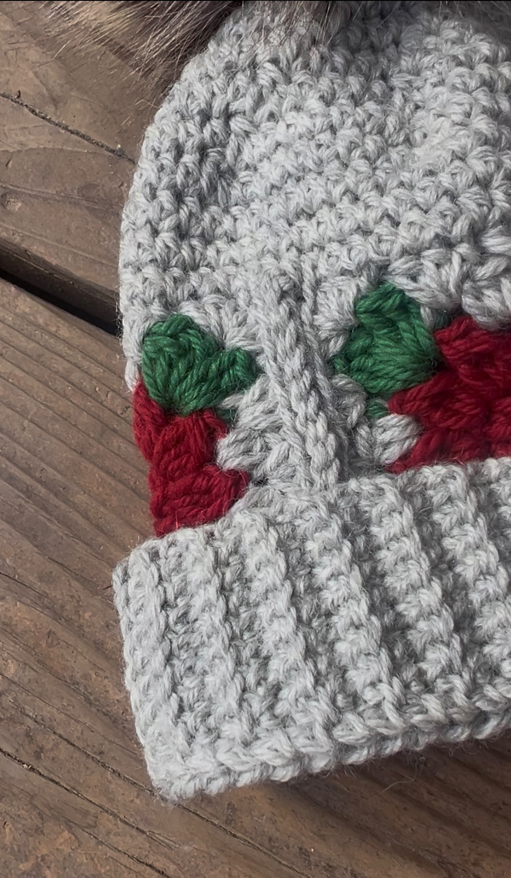 Peruvian Wool Bloom & Stitch Beanie